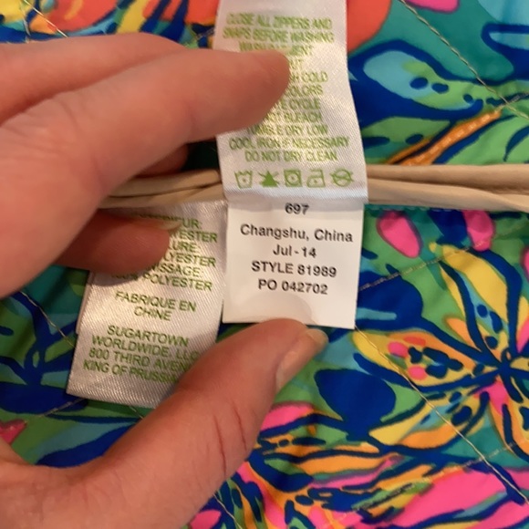 Lilly Pulitzer Quilted Vest - Picture 7 of 9